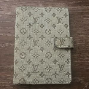 Louis Vuitton Monogram Cloth Agenda